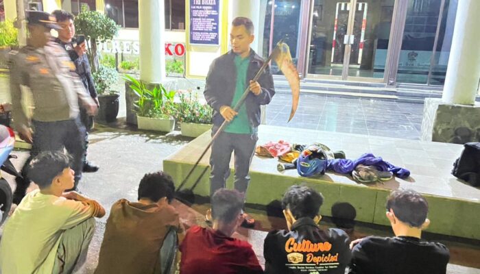 Jalan Buntu Jadi Akhir Aksi Sekelompok Pemuda Bersajam yang Diduga Hendak Tawuran di Cirebon