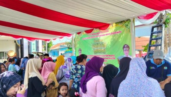 DKPP Kabupaten Cirebon Gelar Gerakan Pangan Murah Jepang Idhuladha
