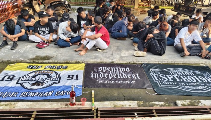 Polres Pekalongan Gerak Cepat Usai Laporan 110, Puluhan Pelajar Diamankan Saat Konvoi