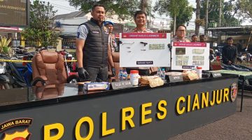 Polres Cianjur Ungkap Sindikat Curanmor, 34 Motor Hasil Curian Diamankan dan 6 Pelaku Ditangkap