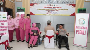 Polres Cirebon Kota Kumpulkan 75 Kantong Darah, Hadiah Nyata Hari Bhayangkara ke-80 untuk Kebutuhan Masyarakat
