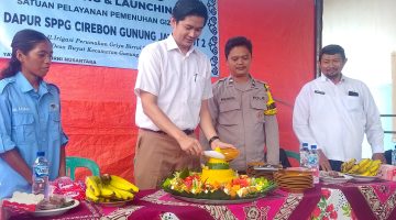 Dapur SPPG Gunung Jati Buyut 2 gelar Grand Opening Launching dan Running