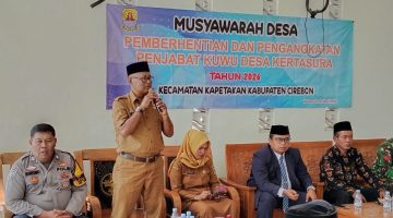 Pasca Dilantik Pj Kuwu Desa Kertasura Rangkul Semua Elemen Masyarakat