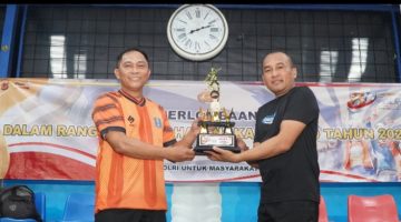 Semangat Hari Bhayangkara ke-80 Menggema Lewat Turnamen Mini Soccer Antar Satfung