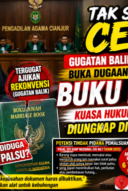 Tak Sekadar Cerai! Gugatan Balik di PA Cianjur Buka Dugaan Kejanggalan Buku Nikah, Kuasa Hukum Minta Fakta Diungkap di Persidangan