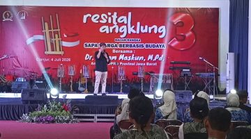 Resital Angklung 3 Cianjur Meriah, Satukan 14 Kecamatan untuk Lestarikan Budaya Sunda dan Serap Aspirasi Warga