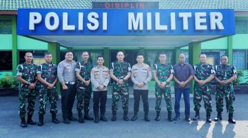 Kapolres Cirebon Kota Perkuat Soliditas dan Sinergitas Bersama Dandenpom III/3 Siliwangi Cirebon