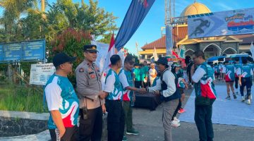 Polres Pekalongan Amankan Fun Run Milad ke-7 UMPP, Ribuan Peserta Berlari Aman dan Lancar